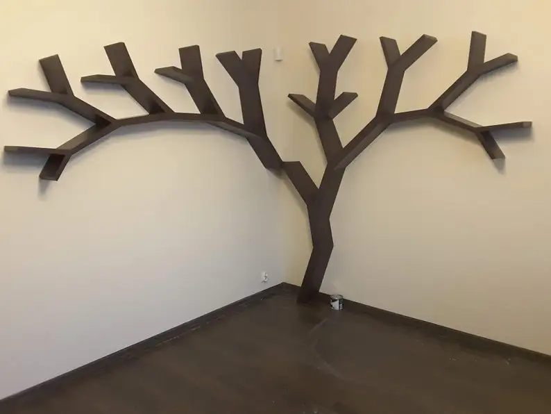 Corner Bookcase, Wood Bookcase wood tree bookshelf, decorative wood library, for children's room wall rack, input hol shoe upper
Corner Bookcase, Wood Bookcase wood tree bookshelf, decorative wood library, for children's room wall rack, input hol shoe upper