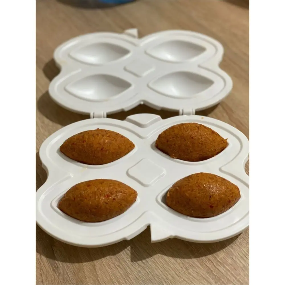 If you want, Practical Meatball Maker with Stuffed Meatballs 22 x 16 cm White Plain 4 Compartments Stylish Useful Lightweight Be
If you want, Practical Meatball Maker with Stuffed Meatballs 22 x 16 cm White Plain 4 Compartments Stylish Useful Lightweight Be