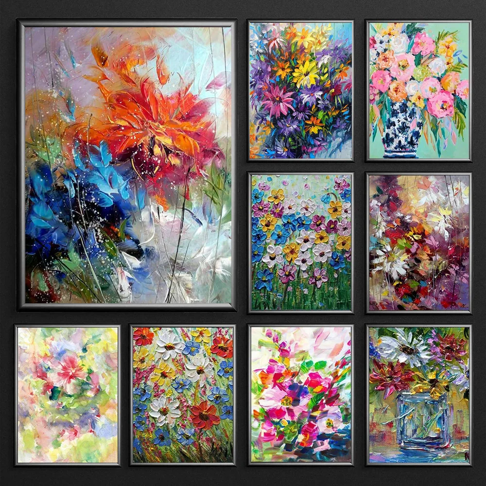 Abstract Watercolour Flower Oil Painting On Canvas Vintage Art Poster And Print Wall Pictures Living Room Decor Cuadros No Frame
Abstract Watercolour Flower Oil Painting On Canvas Vintage Art Poster And Print Wall Pictures Living Room Decor Cuadros No Frame
