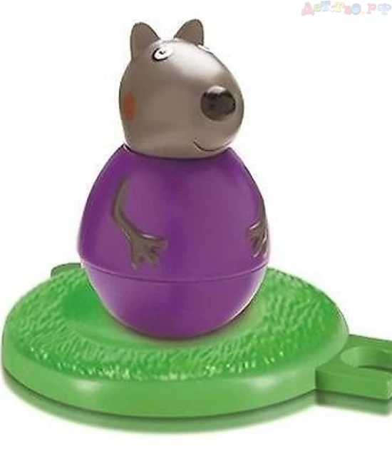 PEPPA PIG. Игровой набор. Фигурка неваляшка щенок Денни | Игрушки и хобби