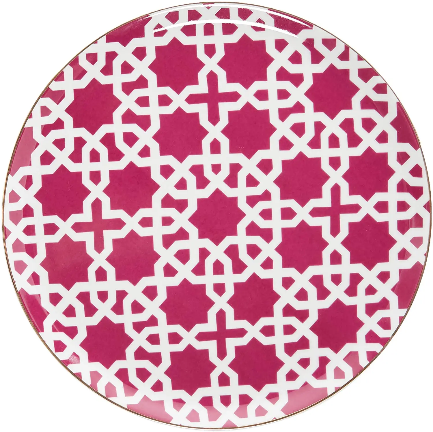 Porland Morocco Pattern 5 Fuchsia Plates 28cm- 11 İnch for Lunch Service for 1, 1 Piece
Porland Morocco Pattern 5 Fuchsia Plates 28cm- 11 İnch for Lunch Service for 1, 1 Piece