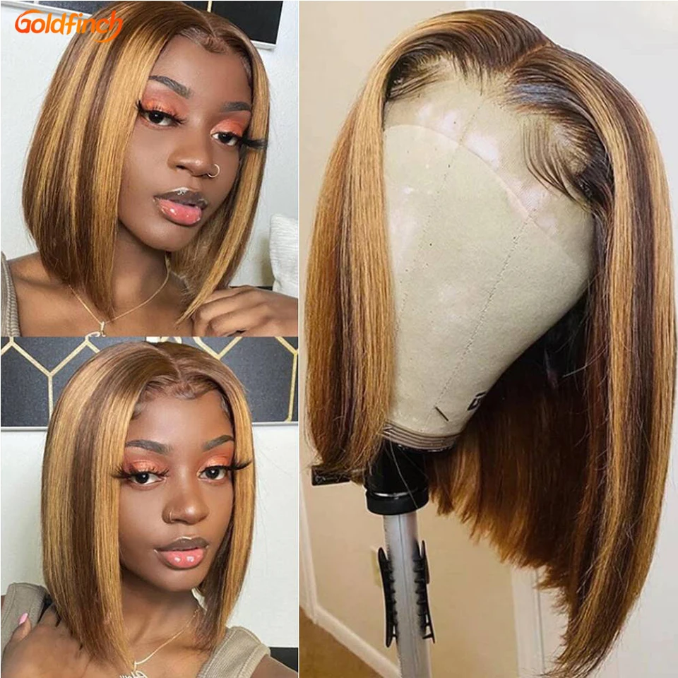4/27 Highlight Bob Wig T Part Lace Front Human Hair Wigs For Black Women Straight Colored Bob Wigs Pre Plucked Ombre Short Wigs
4/27 Highlight Bob Wig T Part Lace Front Human Hair Wigs For Black Women Straight Colored Bob Wigs Pre Plucked Ombre Short Wigs