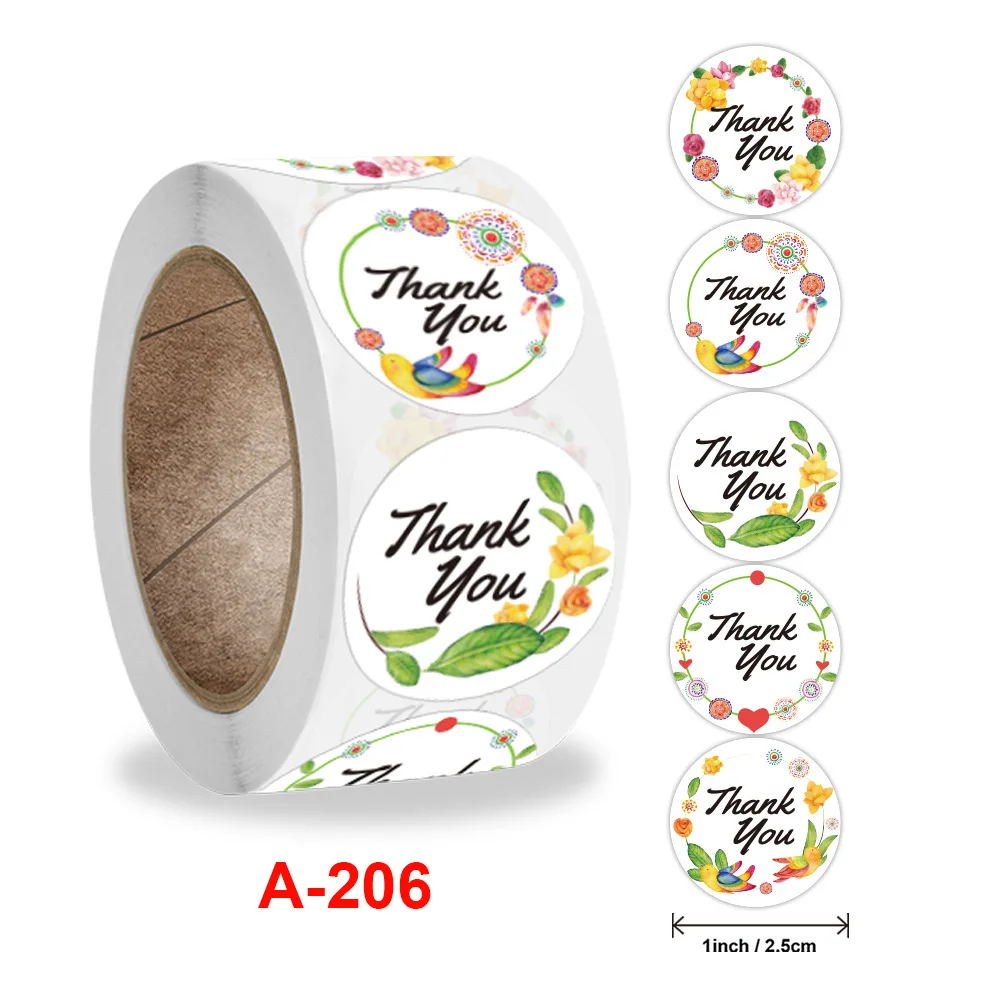 500Pcs/Roll Thank You Sticker for Envelope Seal Labels Round Pink Handmade Sticker Gift Packing Decoration Stationery Sticker
500Pcs/Roll Thank You Sticker for Envelope Seal Labels Round Pink Handmade Sticker Gift Packing Decoration Stationery Sticker