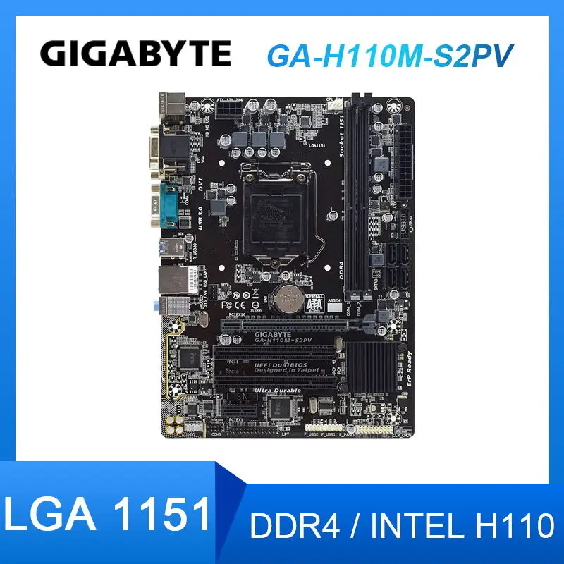 Для Gigabyte GA-H110M-S2PV LGA 1151 материнская плата DDR4 RAM 32 GB USB 3,0 ATX H110 материнская плата для 7/6-го поколения Core i5-7600K cpus
Для Gigabyte GA-H110M-S2PV LGA 1151 материнская плата DDR4 RAM 32 GB USB 3,0 ATX H110 материнская плата для 7/6-го поколения Core i5-7600K cpus