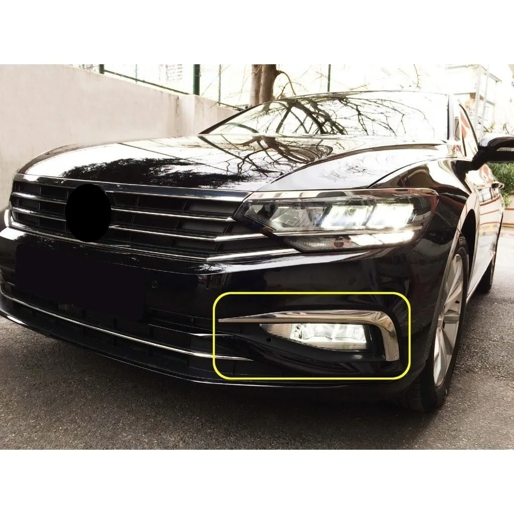 Free Shipping New Style High Quality Easy Installation Bright Chrome 2 Pieces Front Fog Light Frame For Volkswagen Passat 2019-
Free Shipping New Style High Quality Easy Installation Bright Chrome 2 Pieces Front Fog Light Frame For Volkswagen Passat 2019-