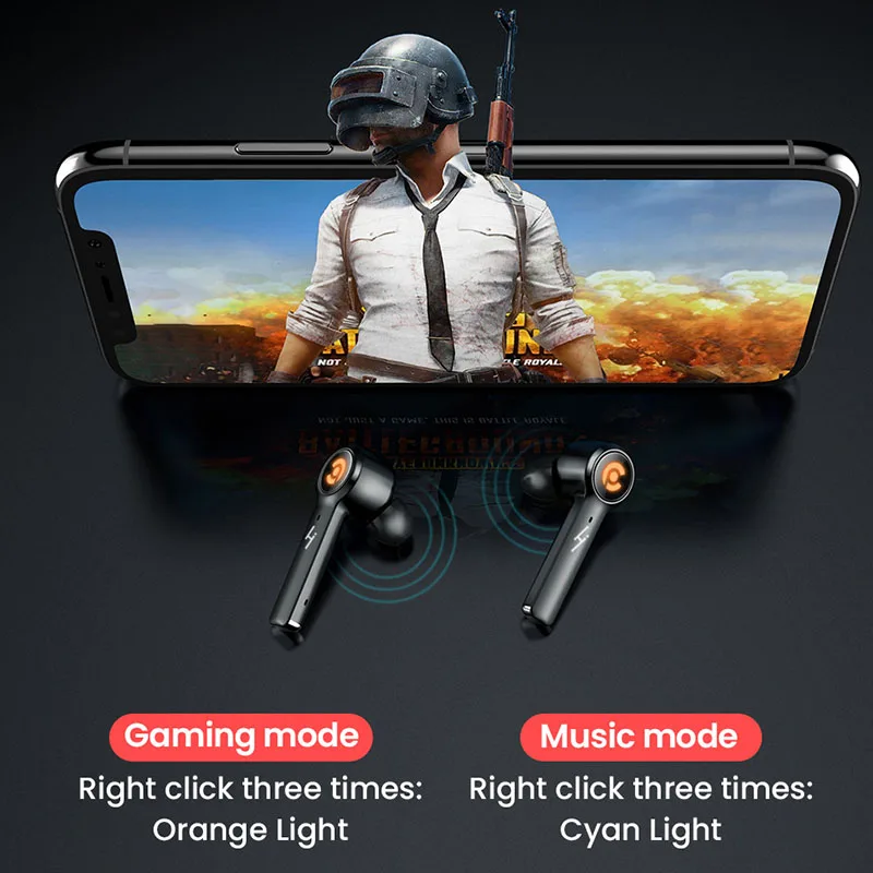 Беспроводные наушники EISON игровые Bluetooth с микрофоном и шумоподавлением для всех