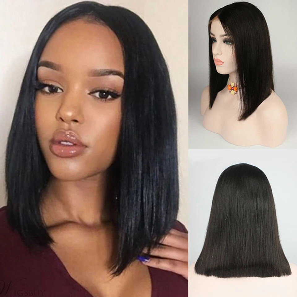 Bob Wigs Short Human Hair Lace Front Wig 8-14in Straight 13x4 Lace Wigs Middle Part Brazilian Virgin 4x4 Lace Closure Bob Wig
Bob Wigs Short Human Hair Lace Front Wig 8-14in Straight 13x4 Lace Wigs Middle Part Brazilian Virgin 4x4 Lace Closure Bob Wig