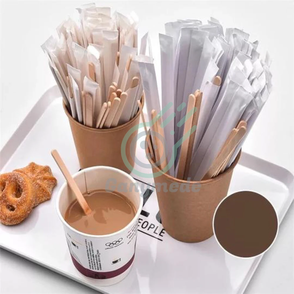 Disposable Wooden Tea Stirrer 1000 pcs. 11 cm. Beverage mixers. Suitable for Office Use. Wood Color.
Disposable Wooden Tea Stirrer 1000 pcs. 11 cm. Beverage mixers. Suitable for Office Use. Wood Color.