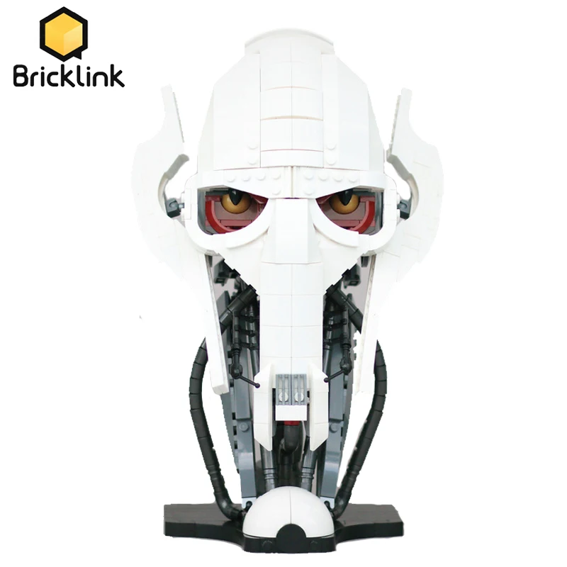Фигурки кинофильмов Bricklink, киборг, генерал гривус, бюст, MOC, фигурка белого шлема, строительные блоки, детские игрушки для мальчиков, подарок
Фигурки кинофильмов Bricklink, киборг, генерал гривус, бюст, MOC, фигурка белого шлема, строительные блоки, детские игрушки для мальчиков, подарок