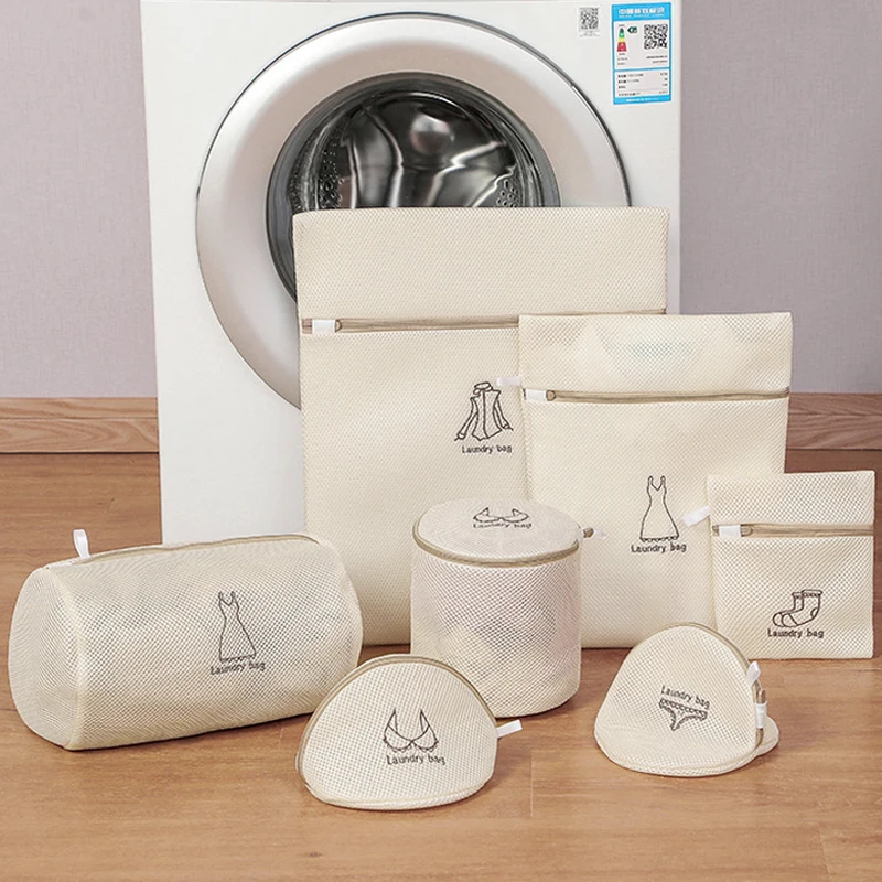 Mesh Laundry Bag Zipped Polyester Bag Socks Bra Underwear Coat Wash Bags Washing Machine Clothing Washing Bags
Mesh Laundry Bag Zipped Polyester Bag Socks Bra Underwear Coat Wash Bags Washing Machine Clothing Washing Bags