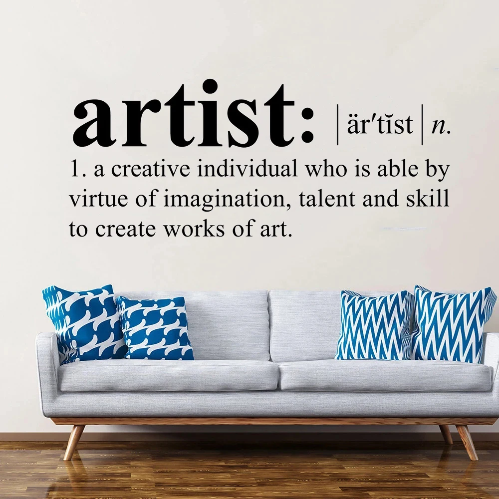 Artist Quotes Wall Decals For Bedroom Livingroom Decoration Poster Removable Vinyl Stickers Bohemian Style Murals HJ1031
Artist Quotes Wall Decals For Bedroom Livingroom Decoration Poster Removable Vinyl Stickers Bohemian Style Murals HJ1031