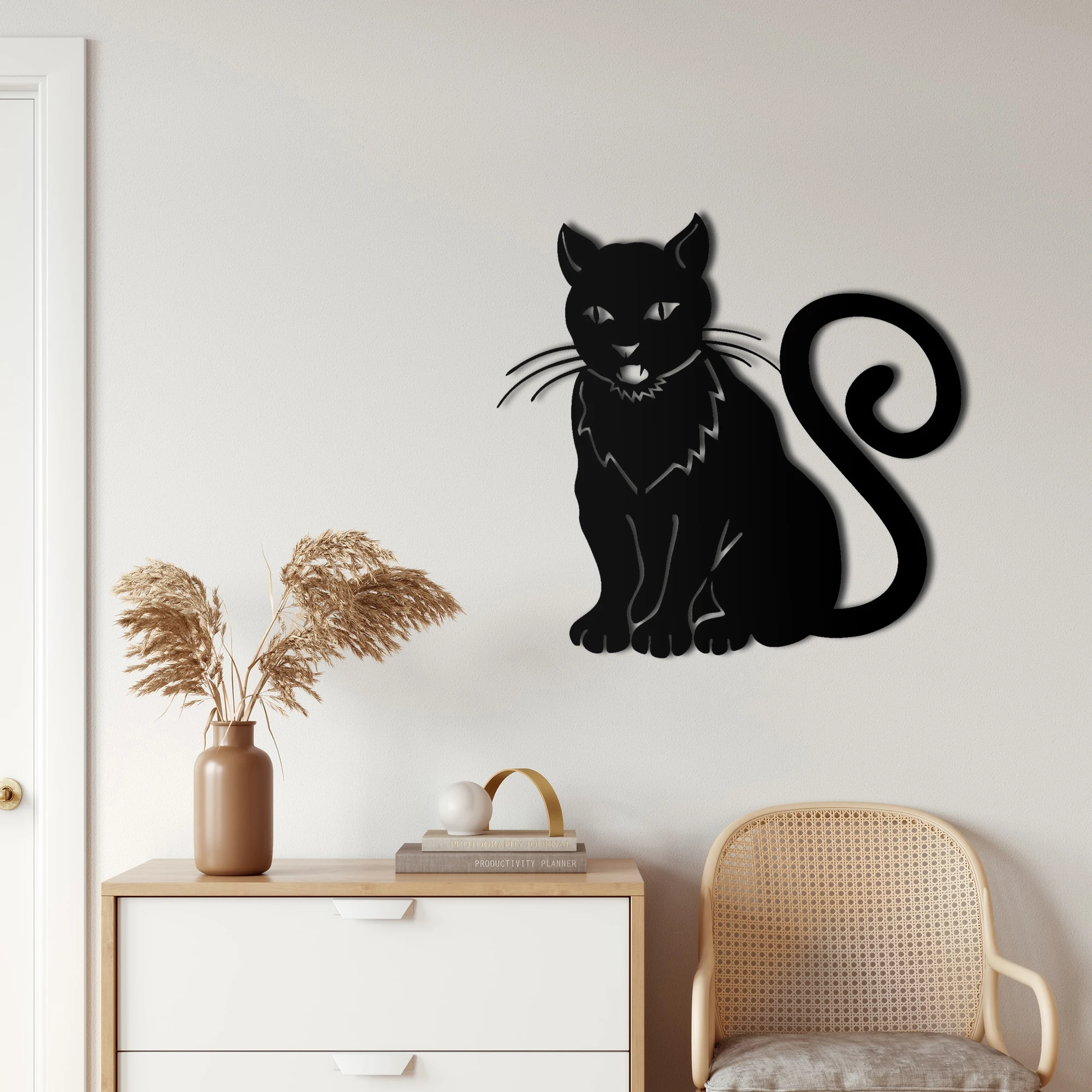 Animal Wall Decoration, Metal Wall Decor, Metal Cat Decor, Wall Hanging, Home Living Room Wall Art, Cat Wall Art
Animal Wall Decoration, Metal Wall Decor, Metal Cat Decor, Wall Hanging, Home Living Room Wall Art, Cat Wall Art