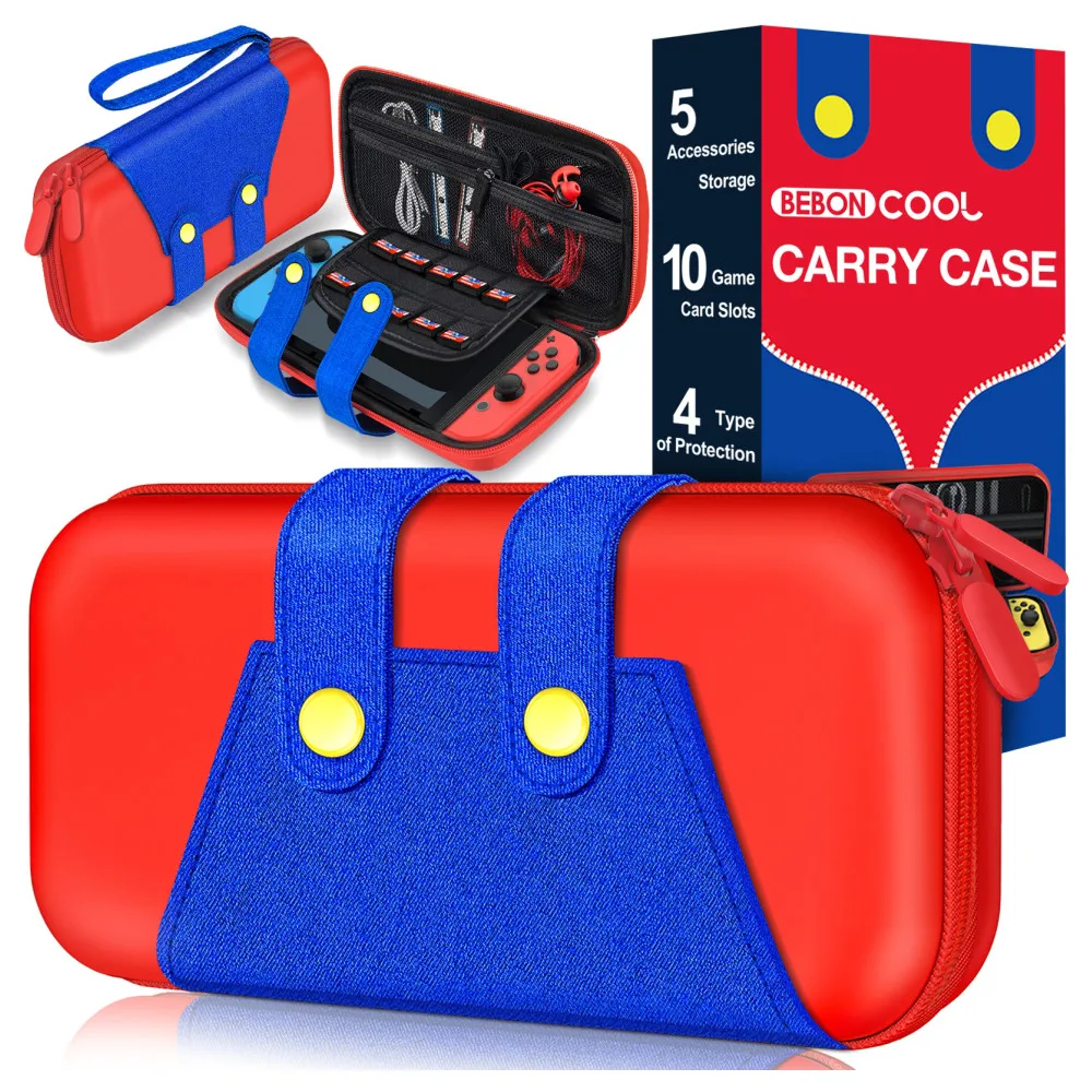 Switch Bag for Nintendo Switch Carrying Cases Waterproof Protective Travel Bag/Pouch Compatible with Switch Console&Accessories
Switch Bag for Nintendo Switch Carrying Cases Waterproof Protective Travel Bag/Pouch Compatible with Switch Console&Accessories