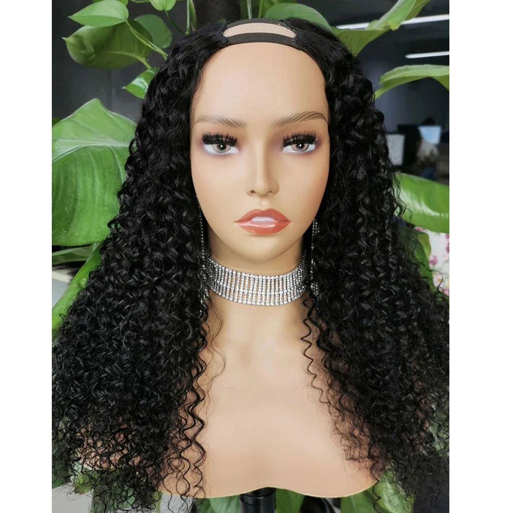U Part Wig Kinky Curly Wig For Black Women Full Machine Made 2x4 Upart Human Hair Wig Peruvian Remy Hair Natural 1B 250% Density
U Part Wig Kinky Curly Wig For Black Women Full Machine Made 2x4 Upart Human Hair Wig Peruvian Remy Hair Natural 1B 250% Density