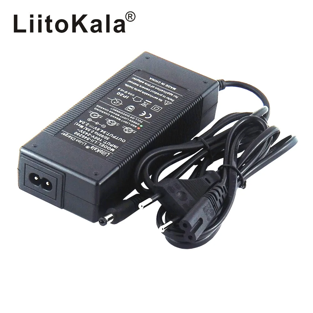 Зарядное устройство LiitoKala 48 В 2 А 13S 18650 54 6 в А|charger 48v|48v charger48v 2a |