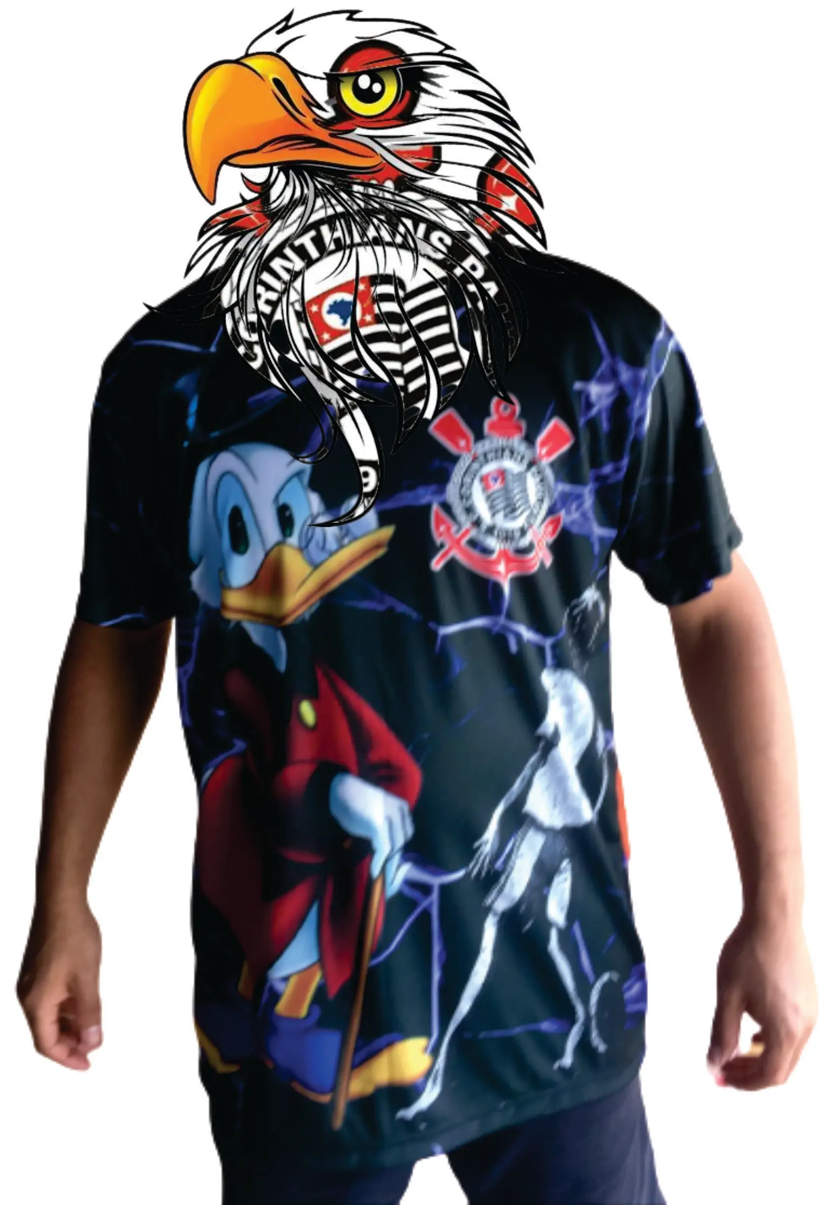 Corinthians shirt Uncle Scrooge-Irmãos Metralha - Palhaço (Special/Single Edition).
Corinthians shirt Uncle Scrooge-Irmãos Metralha - Palhaço (Special/Single Edition).