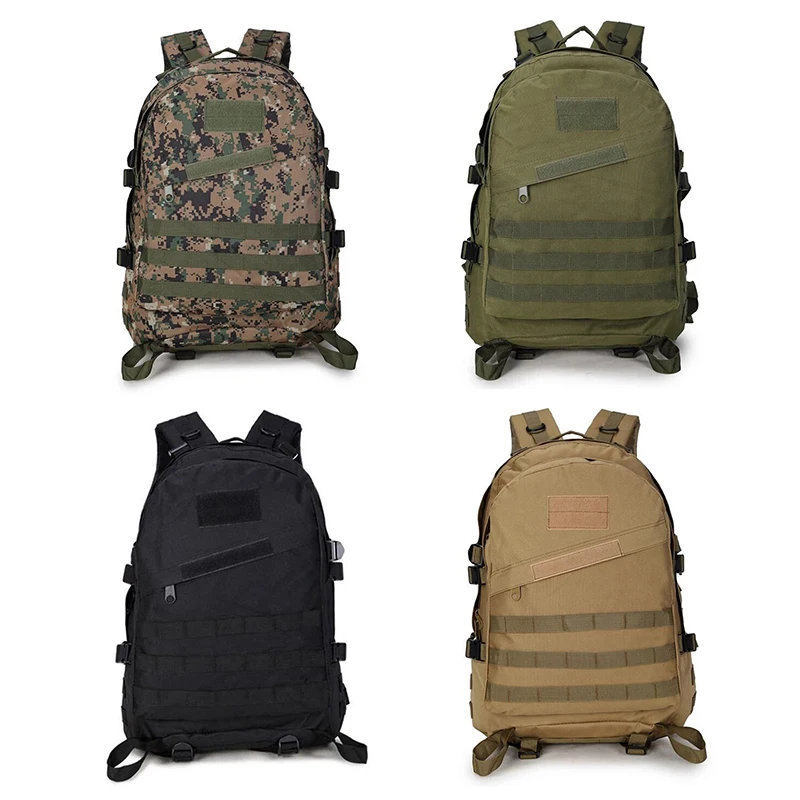 

Outdoor Sport Military Tactical Climbing Mountaineering Backpack Camping Hiking Trekking Canvas Camo Rucksack Travel Cycing Bag
