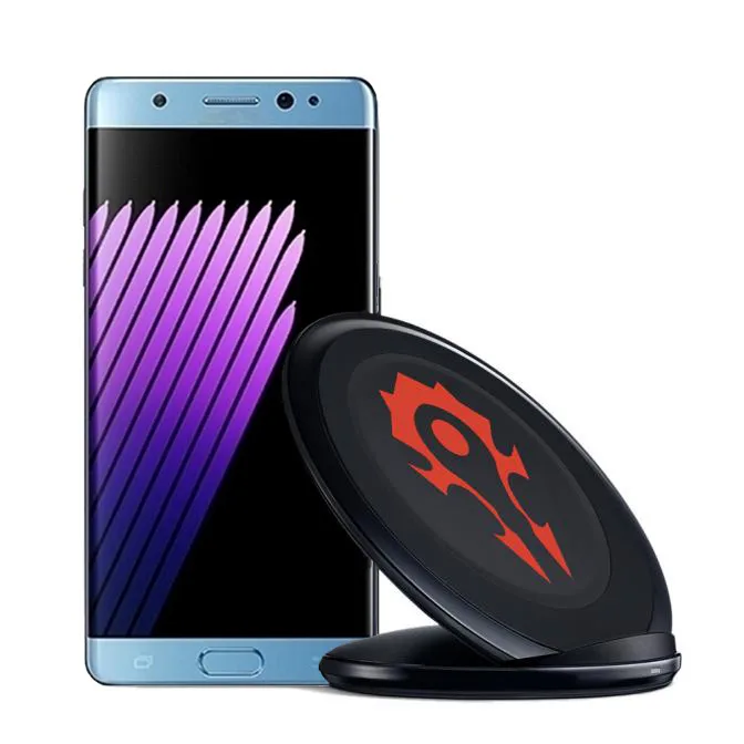Оригинальное Быстрое беспроводное зарядное устройство Samsung 10 Вт Qi Smart Quick Charge Type-C