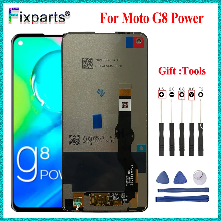 6.4" Original Display For Motorola Moto G8 Power LCD XT2041 XT2041-3 XT-2041-1 LCD Touch Screen Assembly For Moto G8Power LCD
6.4" Original Display For Motorola Moto G8 Power LCD XT2041 XT2041-3 XT-2041-1 LCD Touch Screen Assembly For Moto G8Power LCD