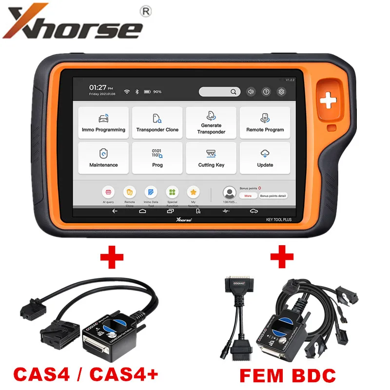 Глобальная версия Xhorse VVDI Key Tool Plus Pad полная конфигурация PLUS GODAIG для BMW FEM BDC/CAS4 CAS4 + испытательная платформа
Глобальная версия Xhorse VVDI Key Tool Plus Pad полная конфигурация PLUS GODAIG для BMW FEM BDC/CAS4 CAS4 + испытательная платформа