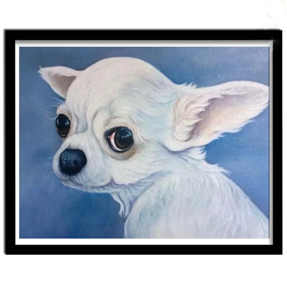Cute Pet Diamond Embroidery Chihuahua Cross Stitch Kit Dog Square Full Round Rhinestone Mosaic Diamond Painting
Cute Pet Diamond Embroidery Chihuahua Cross Stitch Kit Dog Square Full Round Rhinestone Mosaic Diamond Painting