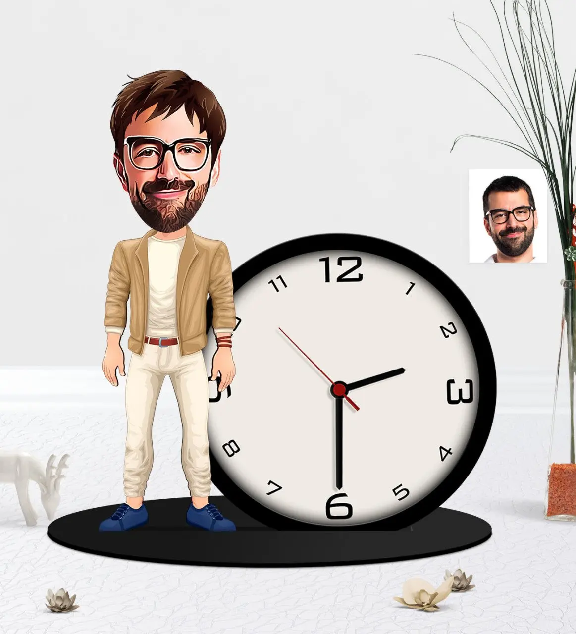 Personalized Mr Caricature Of Wooden Trinket Table Saati-10 Reliable Modern Simple Gift Special Design Good Quality Surprise dear
Personalized Mr Caricature Of Wooden Trinket Table Saati-10 Reliable Modern Simple Gift Special Design Good Quality Surprise dear