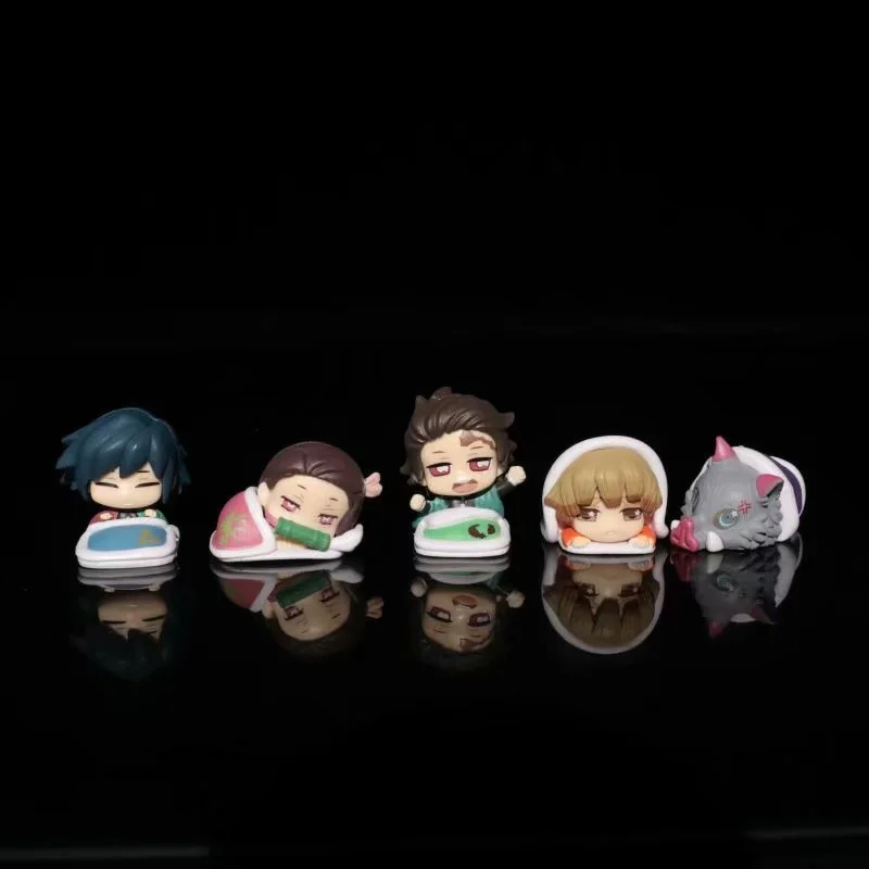 5Pcs/Set KPOP Q Version Sleep Characters model Demon Slayer Toys Multi-Style Doll Desk Car Furnishing Articles
5Pcs/Set KPOP Q Version Sleep Characters model Demon Slayer Toys Multi-Style Doll Desk Car Furnishing Articles