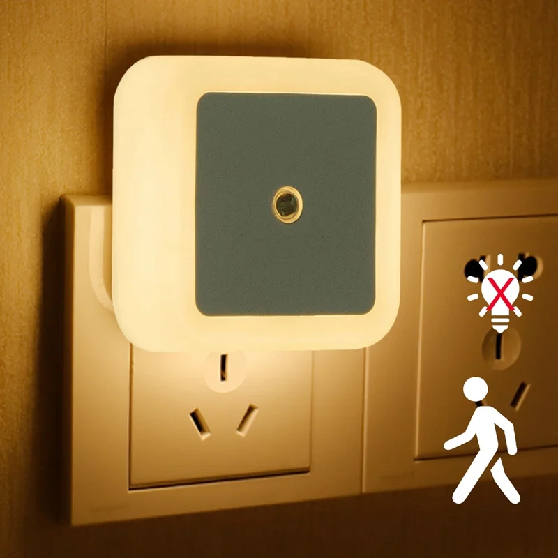 Mini LED Night Light Lamp For Children Automatic Light Light Control Night Lights EU US Plug in Living Room Bedroom Lighting
Mini LED Night Light Lamp For Children Automatic Light Light Control Night Lights EU US Plug in Living Room Bedroom Lighting