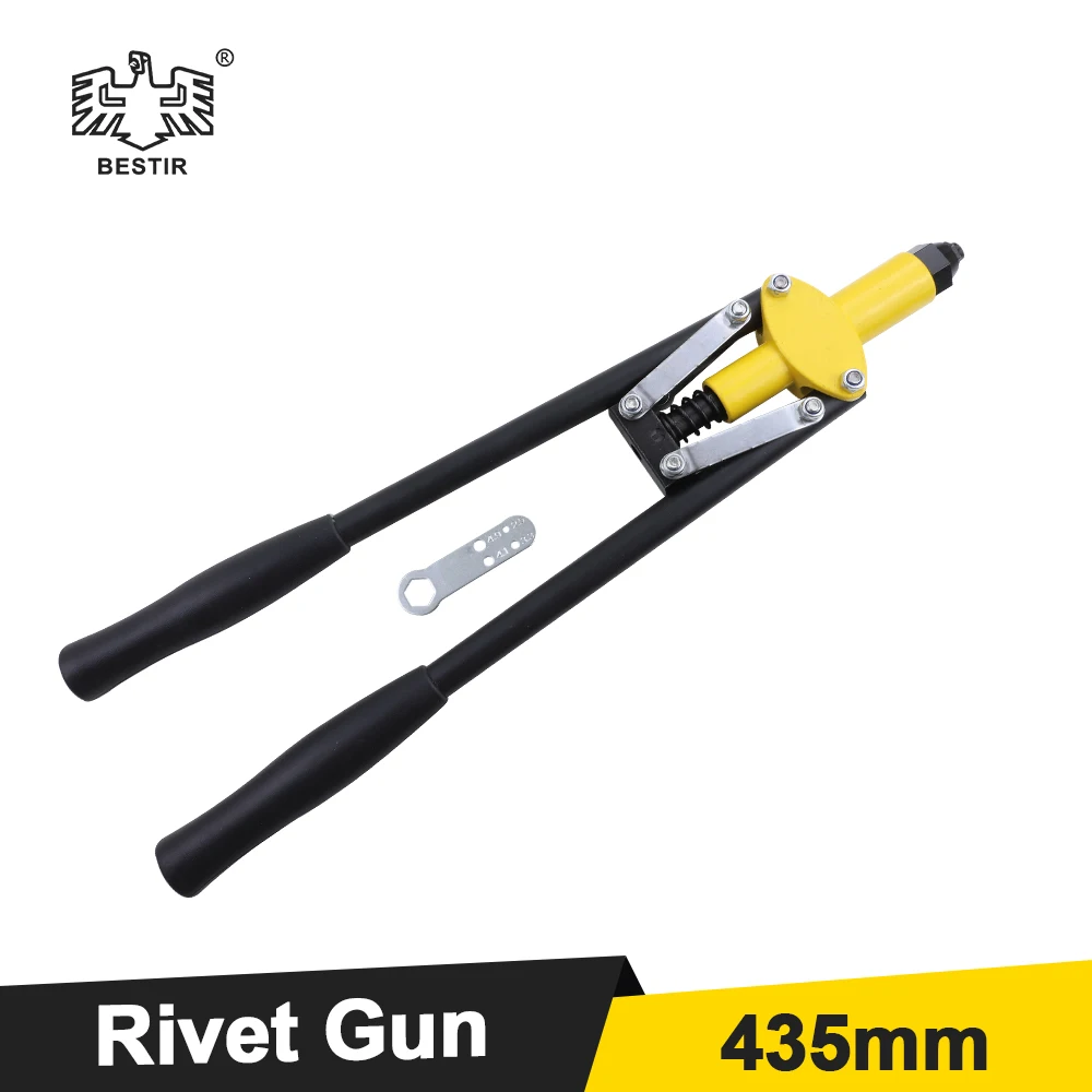 BESTIR Rivet Gun 3.2mm-4.8mm Riveter Hand Tools Heavy Duty Pop Rivet Gun Manual Riveter Riveting Tool Blind Rivet Gun Nail Gun
BESTIR Rivet Gun 3.2mm-4.8mm Riveter Hand Tools Heavy Duty Pop Rivet Gun Manual Riveter Riveting Tool Blind Rivet Gun Nail Gun