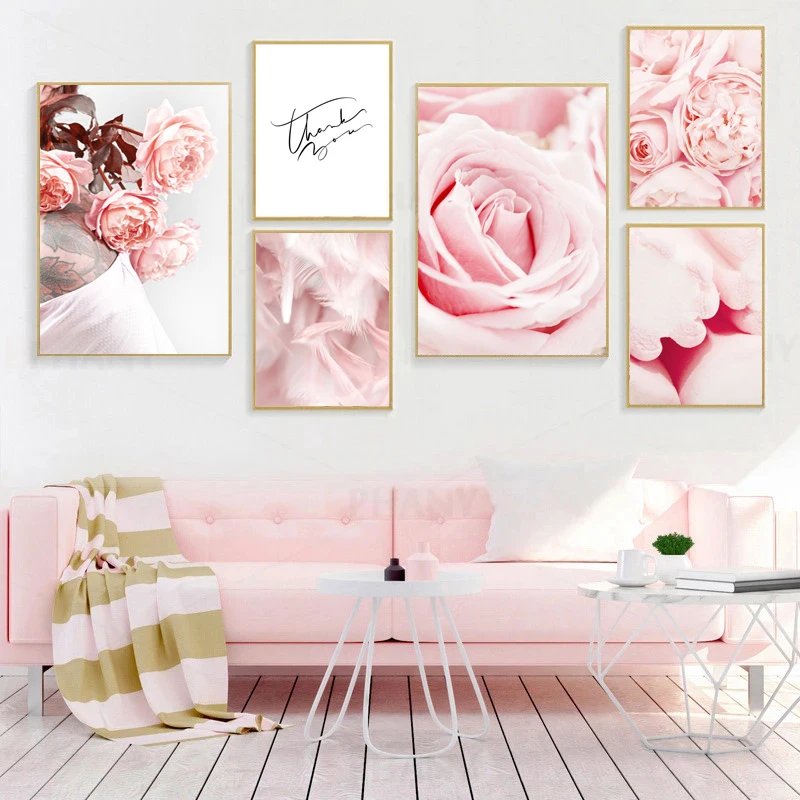 Nordic Poster Pink Peony Rose Petal Feather Living Room Decoration Wall Painting Modern Art Oil Painting Home Decoration
Nordic Poster Pink Peony Rose Petal Feather Living Room Decoration Wall Painting Modern Art Oil Painting Home Decoration