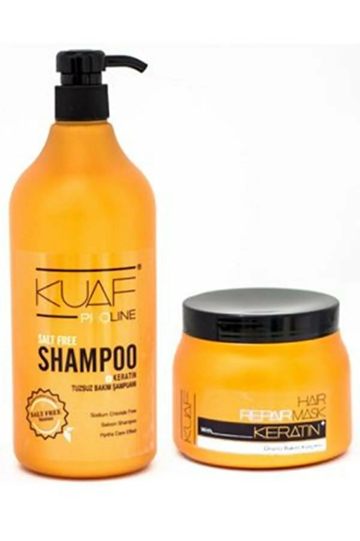 Kuaf Unsalted Shampoo 1000ml.+ Keratin Mask 500ml kuaf without salt for healthy hair shampoo and keratin mask gift
Kuaf Unsalted Shampoo 1000ml.+ Keratin Mask 500ml kuaf without salt for healthy hair shampoo and keratin mask gift