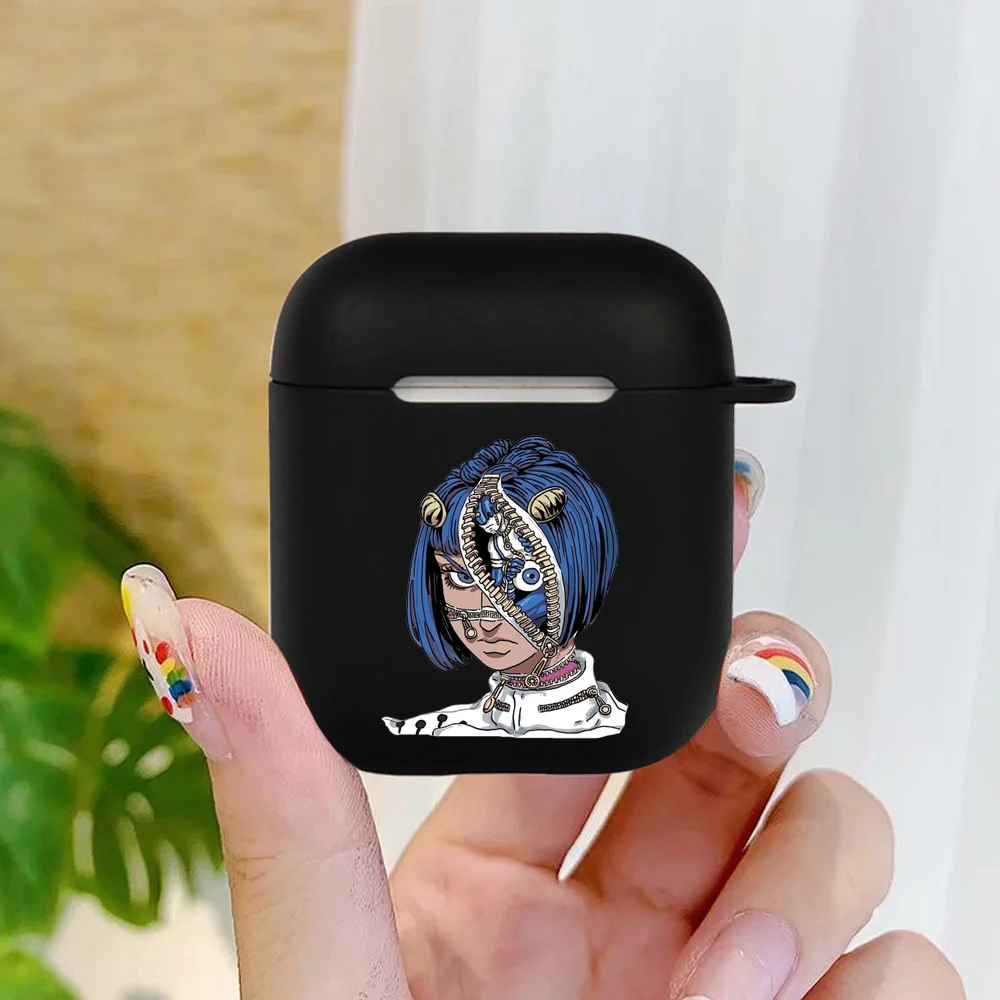 For Airpods 2 1 Pro Cover Clear JOJO 39 s Bizarre Adventure Japanese Anime Black Silicon Soft TPU Case Earphone Cases luxury
For Airpods 2 1 Pro Cover Clear JOJO 39 s Bizarre Adventure Japanese Anime Black Silicon Soft TPU Case Earphone Cases luxury