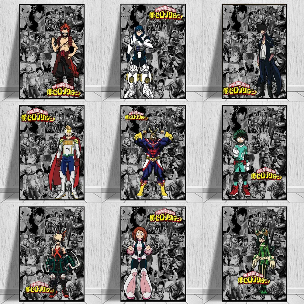 Anime Poster Mural My Hero Academia Anime Canvas Painting Boku no Hero Poster Art Print Wall Home Room Decor No Frame
Anime Poster Mural My Hero Academia Anime Canvas Painting Boku no Hero Poster Art Print Wall Home Room Decor No Frame