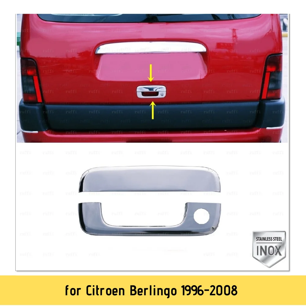 Chrome Baggage Handle Cover Trim Accessories For Citroen Berlingo 1996-2008 Stainless Steel Inox Preimum Car Parts Automotive
Chrome Baggage Handle Cover Trim Accessories For Citroen Berlingo 1996-2008 Stainless Steel Inox Preimum Car Parts Automotive