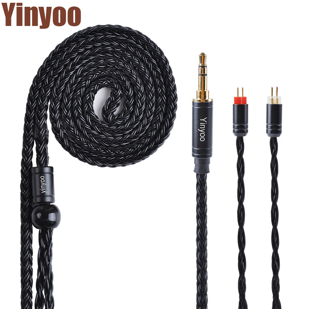 AK Yinyoo 16 Core Silver Plated earphone Cable 2.5/3.5/4.4mm With MMCX/2pin/QDC For PRO AS10 C12 BLON BL-03 TRN Headphone cable
AK Yinyoo 16 Core Silver Plated earphone Cable 2.5/3.5/4.4mm With MMCX/2pin/QDC For PRO AS10 C12 BLON BL-03 TRN Headphone cable