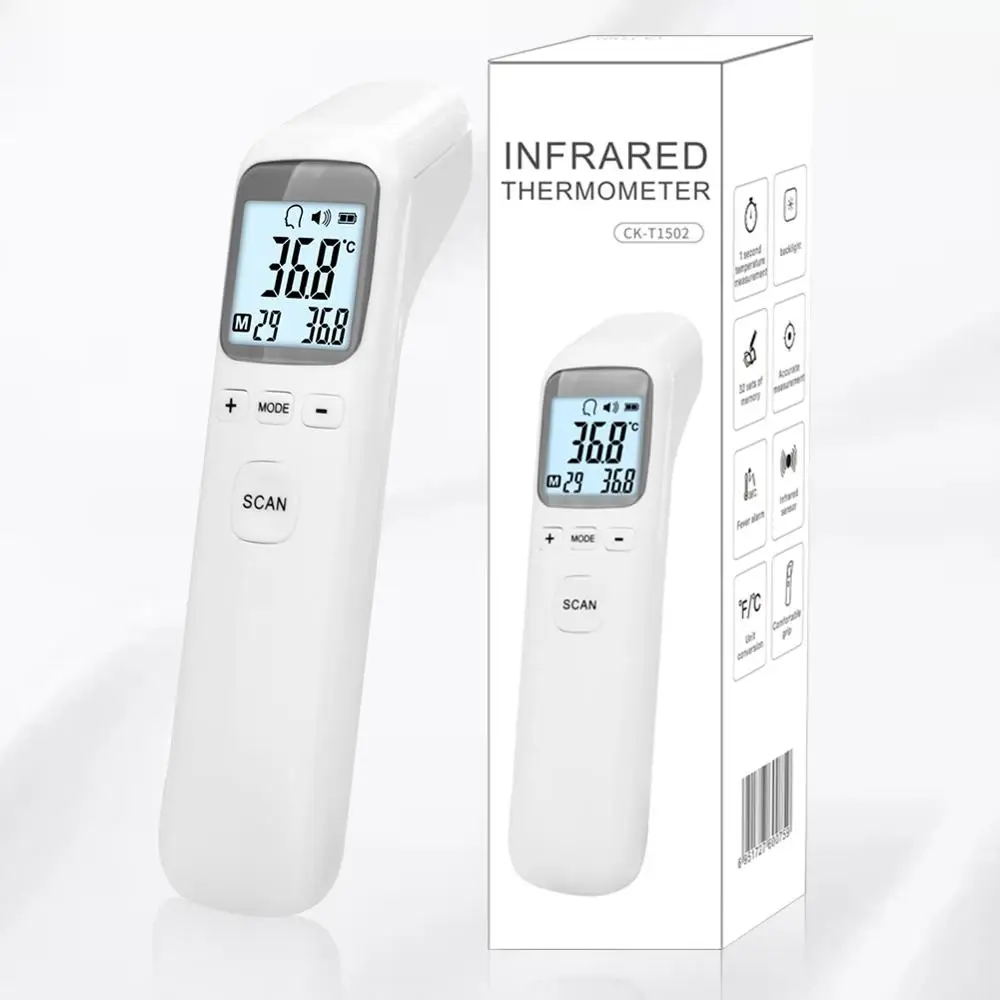 Thermometer Forehead LCD Non-Contact Body Termometro Backlight Infrared Digital Thermometer Adults Kids Infrarrojo Infravermelho
Thermometer Forehead LCD Non-Contact Body Termometro Backlight Infrared Digital Thermometer Adults Kids Infrarrojo Infravermelho