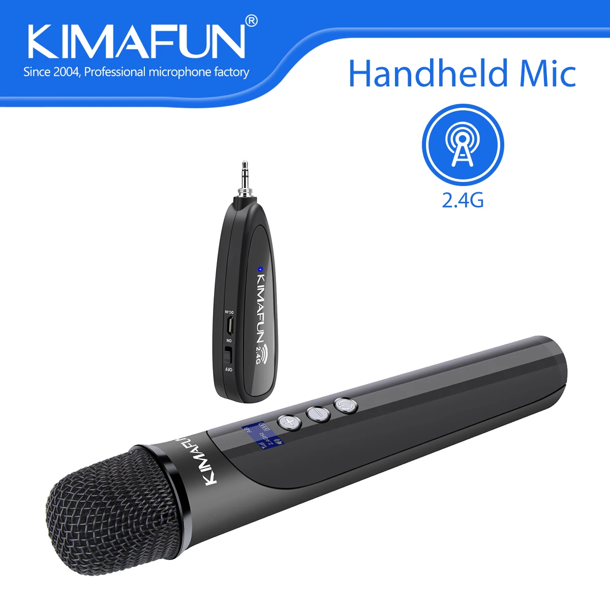 KIMAFUN Wireless Microphone Handheld Mic 30m Transimt Range for PA Speaker Home KTV Player Party Karaoke Church Show Meeting
KIMAFUN Wireless Microphone Handheld Mic 30m Transimt Range for PA Speaker Home KTV Player Party Karaoke Church Show Meeting