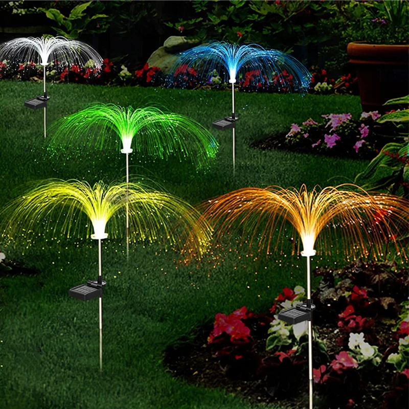 Outdoor Solar Jellyfish Light IP65 Waterproof Lawn Ground Plug Landscape Light Garden New Year Wedding Party Decoration Lights
Outdoor Solar Jellyfish Light IP65 Waterproof Lawn Ground Plug Landscape Light Garden New Year Wedding Party Decoration Lights