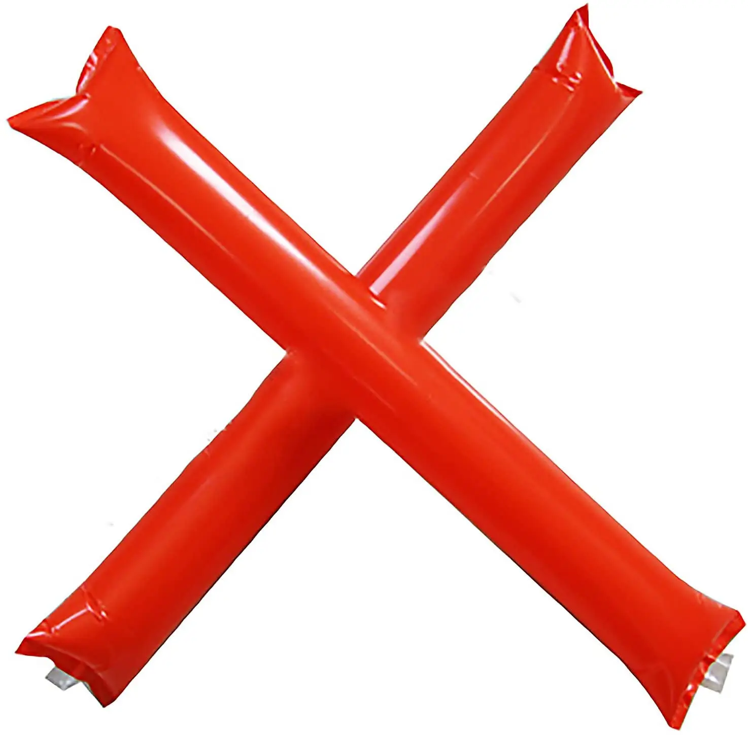 

1 Pair Red Colour Cheering Sticks Bang Bambam Thunder Noise Makers Clappers Cheerleading For Football Ball Sports Party Novelty