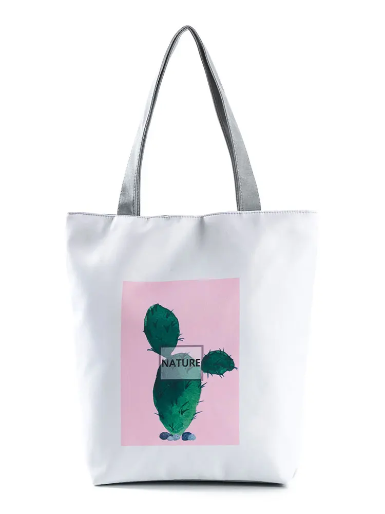 Refreshing Cactus Letter Printed Large Shoulders Bag With Zipper Simple Tote Eco Handbag Durable Work Bags For Women Office
Refreshing Cactus Letter Printed Large Shoulders Bag With Zipper Simple Tote Eco Handbag Durable Work Bags For Women Office