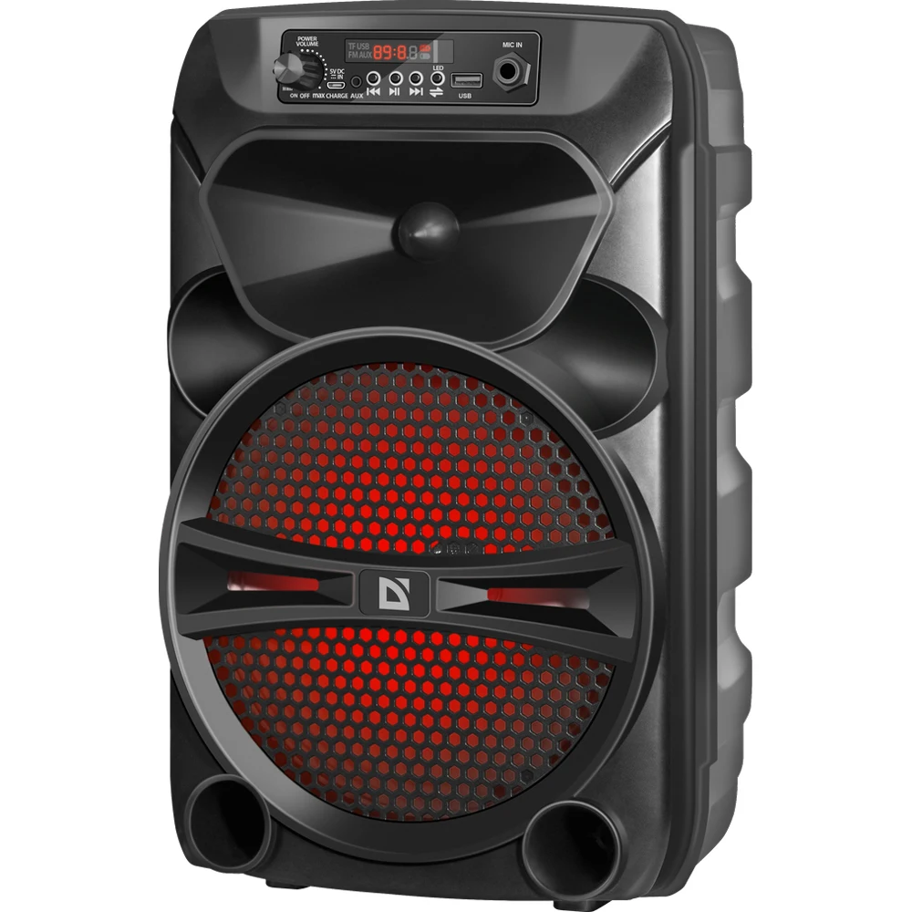 Портативная акустика DEFENDER G110 12Вт Light/BT/FM/USB/LED/AUX | Электроника