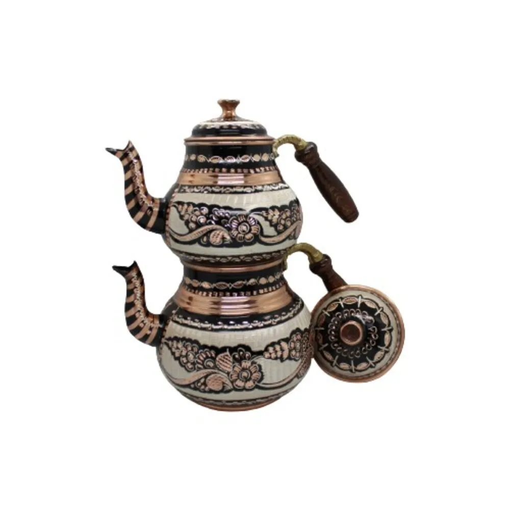 Vintage Nostalgic Embroidered Copper Teapot COPPER PRODUCTS 100% HANDMADE 5 tea Copper quality teapot tea maker teapot
Vintage Nostalgic Embroidered Copper Teapot COPPER PRODUCTS 100% HANDMADE 5 tea Copper quality teapot tea maker teapot