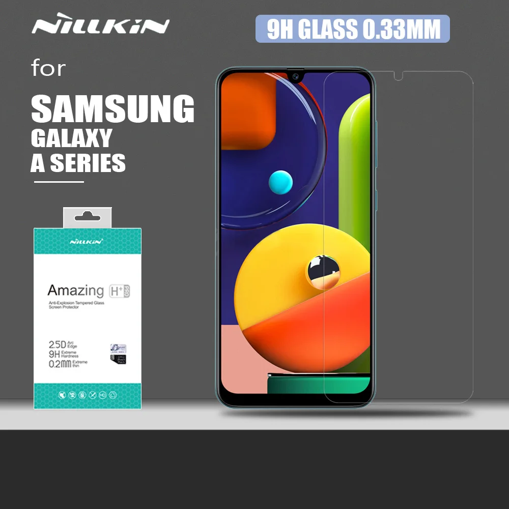 Закаленное стекло Nillkin H + PRO для Samsung Galaxy A50 A50S A30S A20 A10 Защитная пленка экрана A90 A80 A70