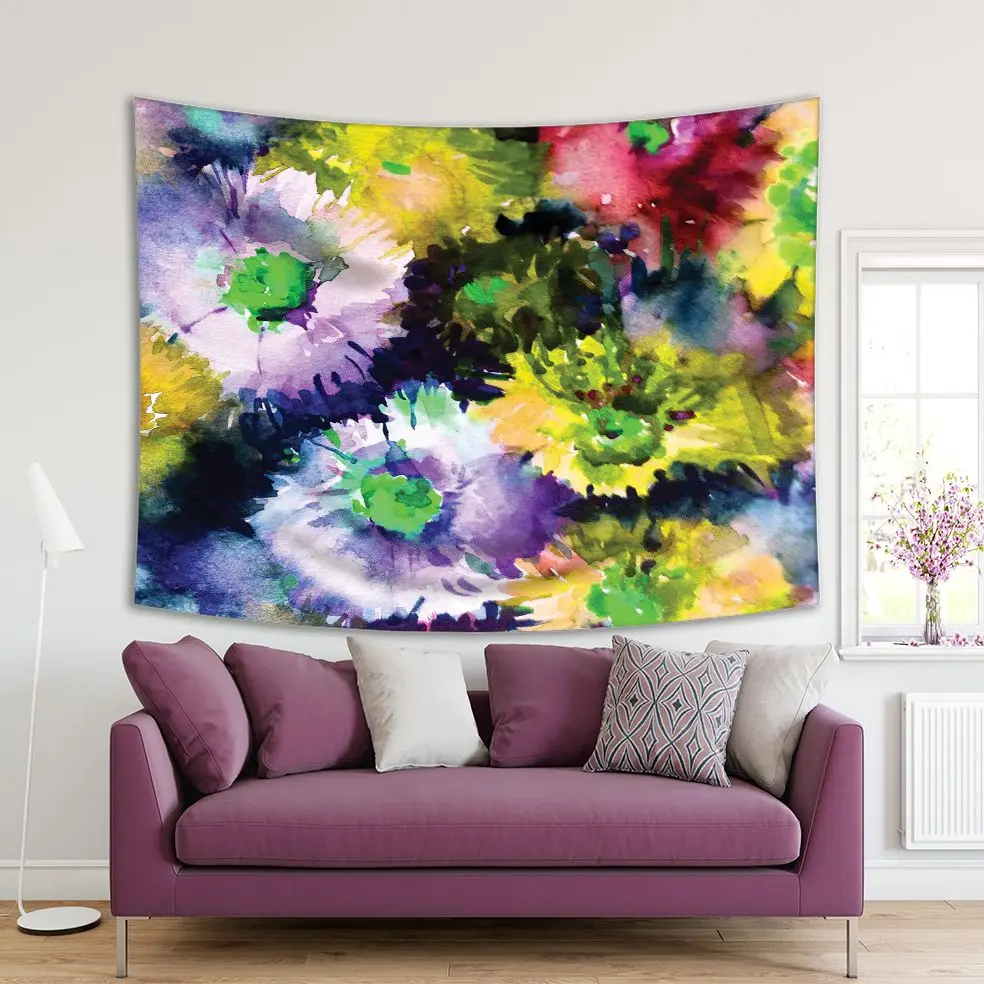 Tapestry Flowers Bouquet Exotic Tropical Nature Floral Painting in Bright 8colors Yellow Purple Red
Tapestry Flowers Bouquet Exotic Tropical Nature Floral Painting in Bright 8colors Yellow Purple Red