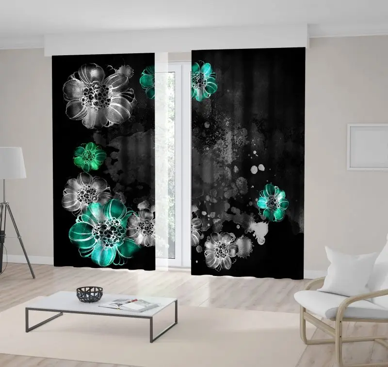 Curtain Blossom Flowers Retro Grunge Style Paint Splashes Floral Watercolors Artwork Red Pink Black
Curtain Blossom Flowers Retro Grunge Style Paint Splashes Floral Watercolors Artwork Red Pink Black
