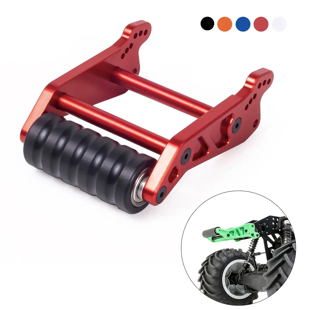 Metal Upgrade Adjustable Wheelie Bar Anti Roll Wheel for 1/8 Losi LMT 4WD Solid Axle RC Monster Truck RTR Grave Digger Son-Uva
Metal Upgrade Adjustable Wheelie Bar Anti Roll Wheel for 1/8 Losi LMT 4WD Solid Axle RC Monster Truck RTR Grave Digger Son-Uva