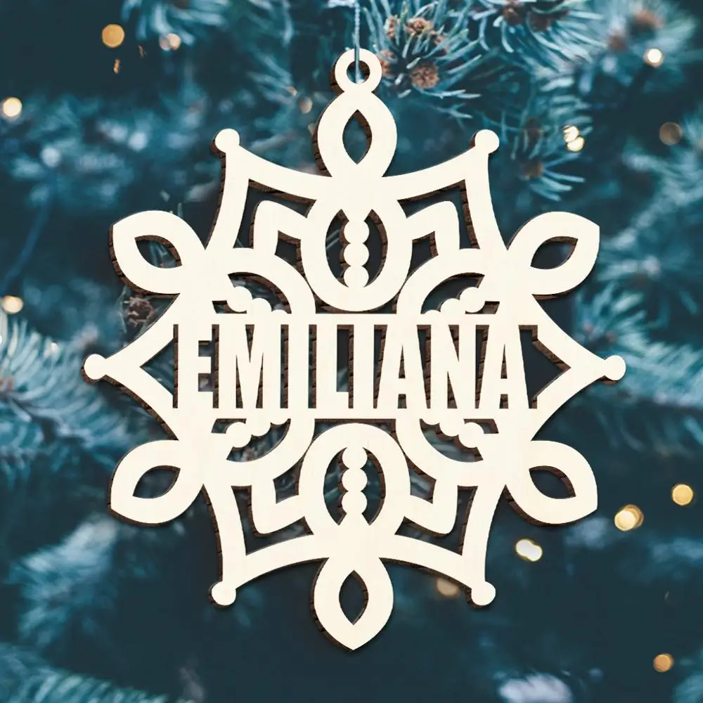 10pcs Personalized Hanging Christmas Name Ornament Custom Snowflake Decoration Wood Xmas Stocking Tag Wedding Place Setting Card
10pcs Personalized Hanging Christmas Name Ornament Custom Snowflake Decoration Wood Xmas Stocking Tag Wedding Place Setting Card