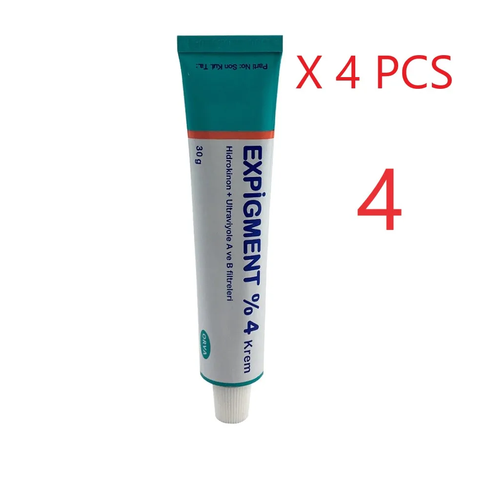 X4 шт Expigment 4% гидрохинон крем для удаления черных точек уход за кожей лица и