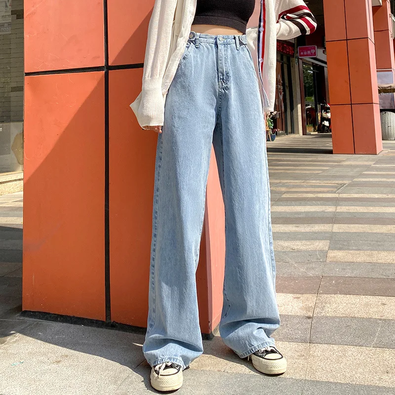 Wide Leg Jeans for Women Baggy Denim Pants High Waist Full Length Trousers Vintage Streetwear Fashion Harajuku Straight Pants
Wide Leg Jeans for Women Baggy Denim Pants High Waist Full Length Trousers Vintage Streetwear Fashion Harajuku Straight Pants