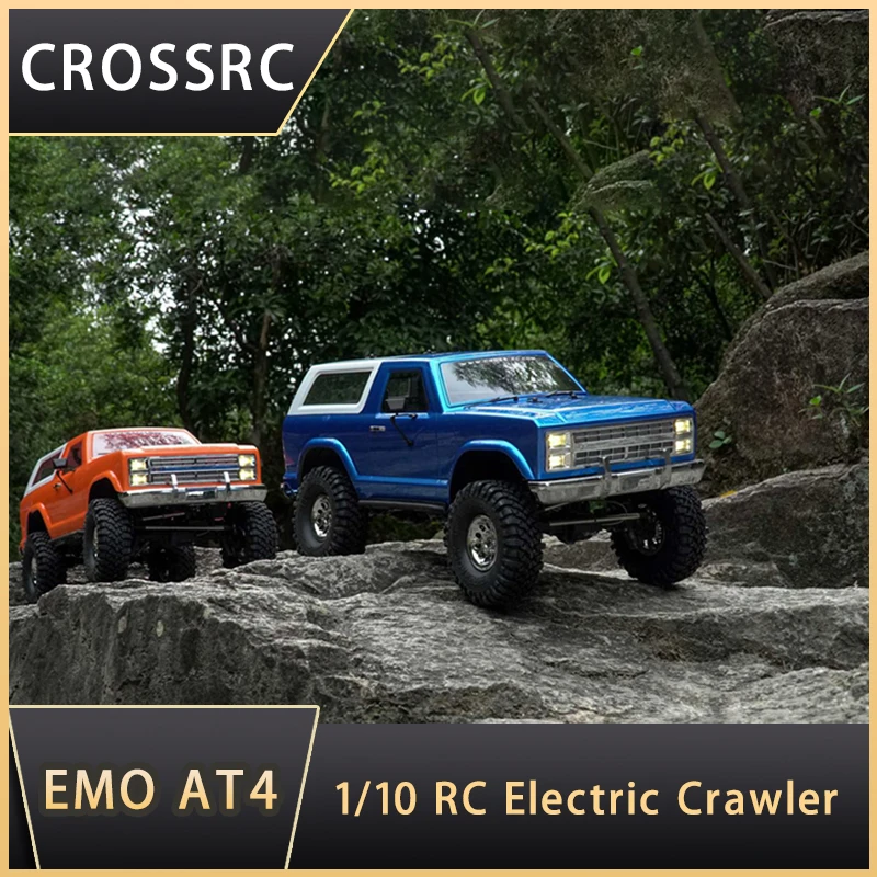 CROSSRC EMO AT4 1/10 Professional RC Crawler Car Remote Control Model Off-road Climbing Vehicle Two-Speed Shift 2.4GHz 
CROSSRC EMO AT4 1/10 Professional RC Crawler Car Remote Control Model Off-road Climbing Vehicle Two-Speed Shift 2.4GHz